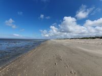 Strand bei Niedrigwasser